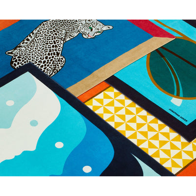Jonathan Adler Strandtuch Leopard | 102x178 cm
