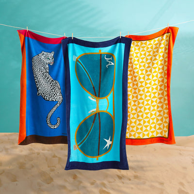 Jonathan Adler Strandtuch Leopard | 102x178 cm