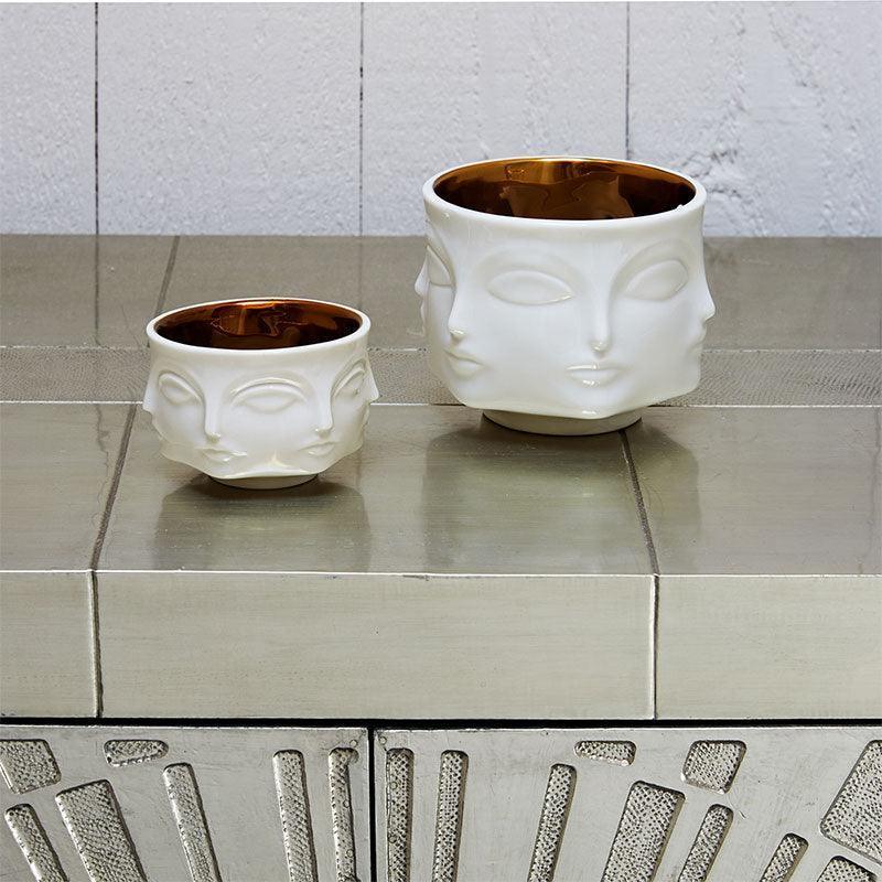 Jonathan Adler Teelichthalter Muse D´or Votive Holder | Gold Glänzend