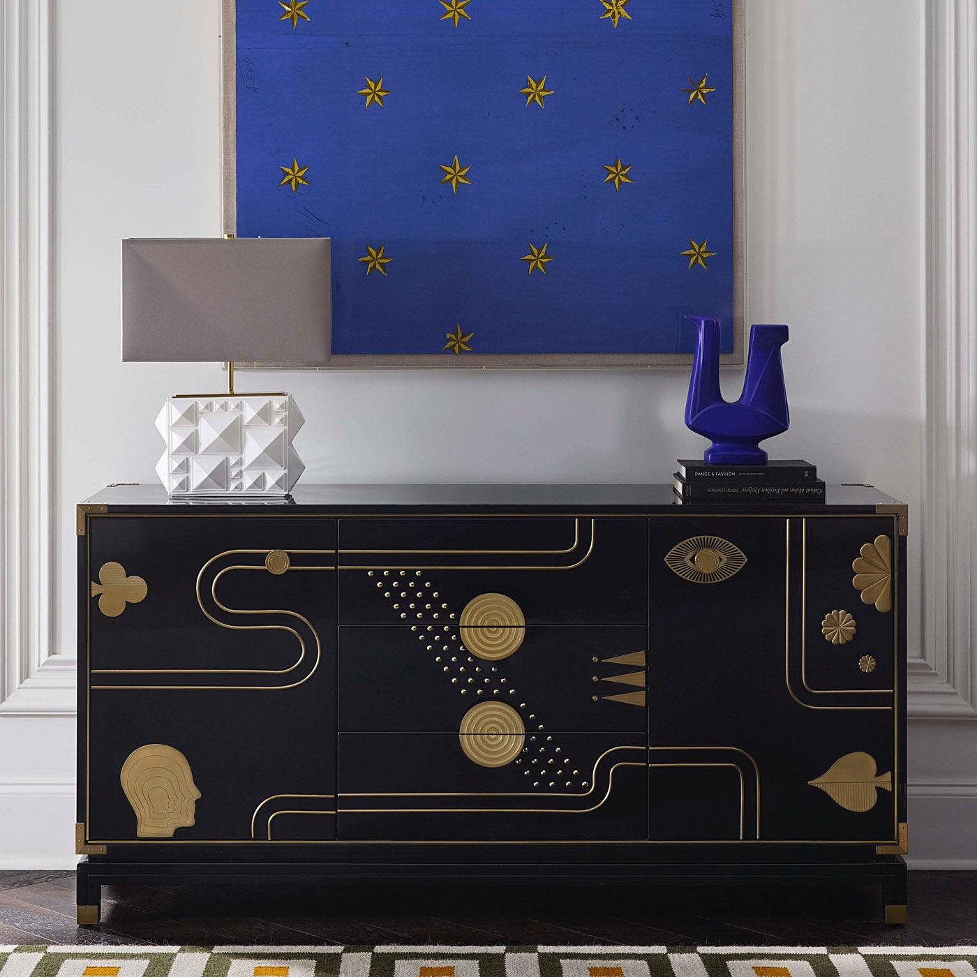 Jonathan Adler Tischlampe Charade Studded