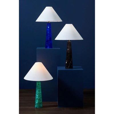 Jonathan Adler Tischlampe Prisma | Türkis