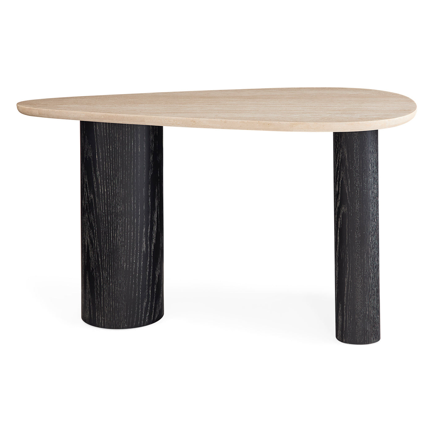 Jonathan Adler Travertin-Schreibtisch Oeuf