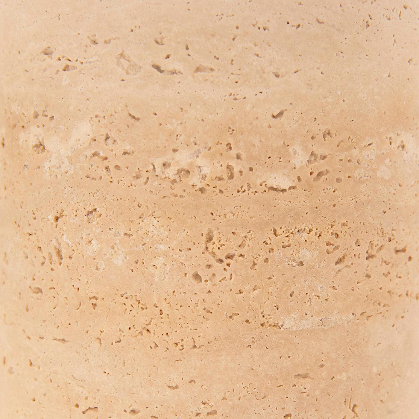 Jonathan Adler Travertine Tischlampe Halo