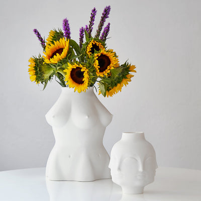 Jonathan Adler Vase Dora Maar | Mattweiß