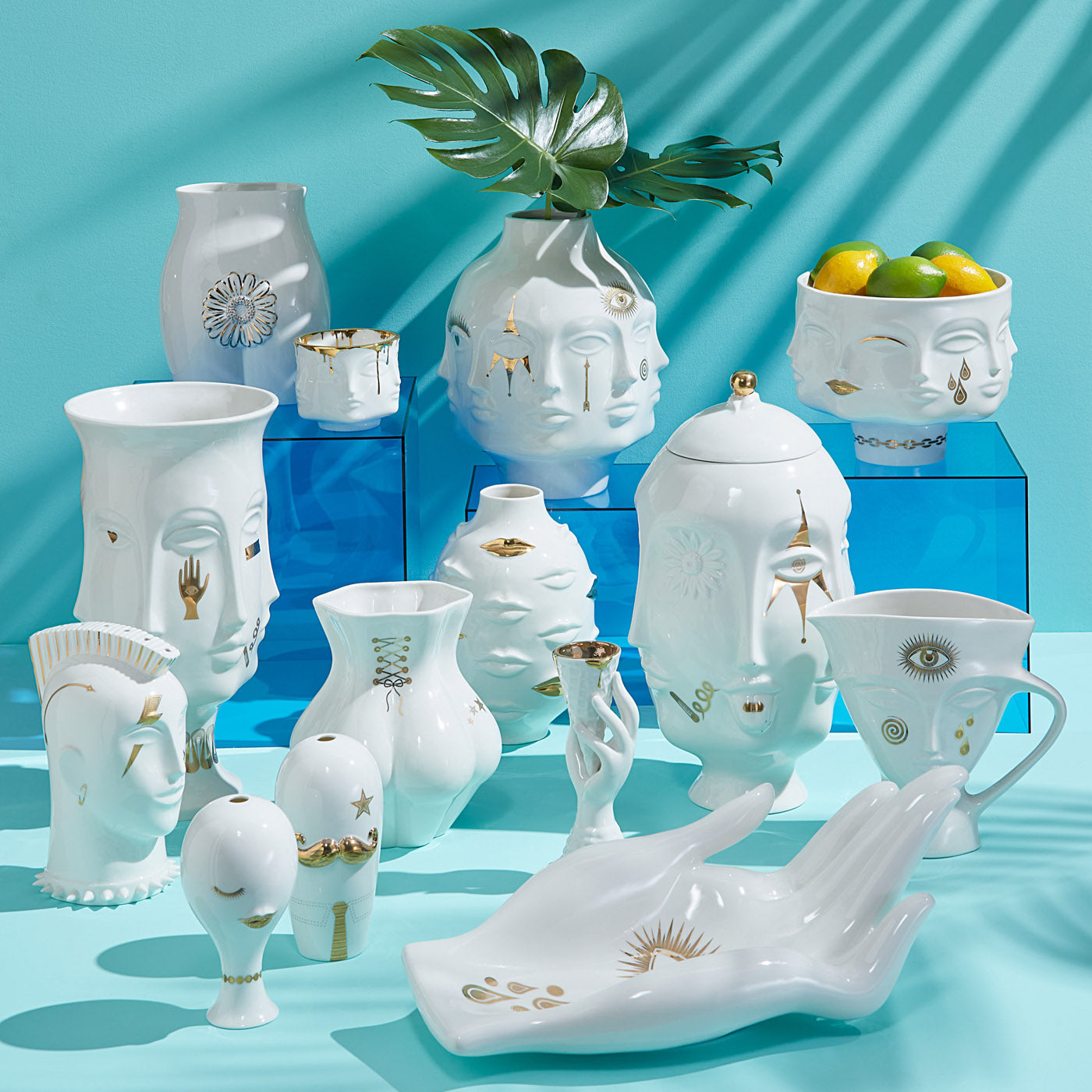 Jonathan Adler Vase Gilded Muse Edie | Gold Glänzend