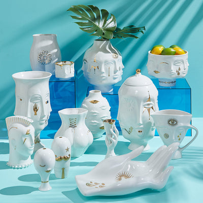 Jonathan Adler Vase Gilded Muse Edie | Gold Glänzend