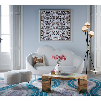 Jonathan Adler Vase Gilded Muse Gala Round | Gold Glänzend
