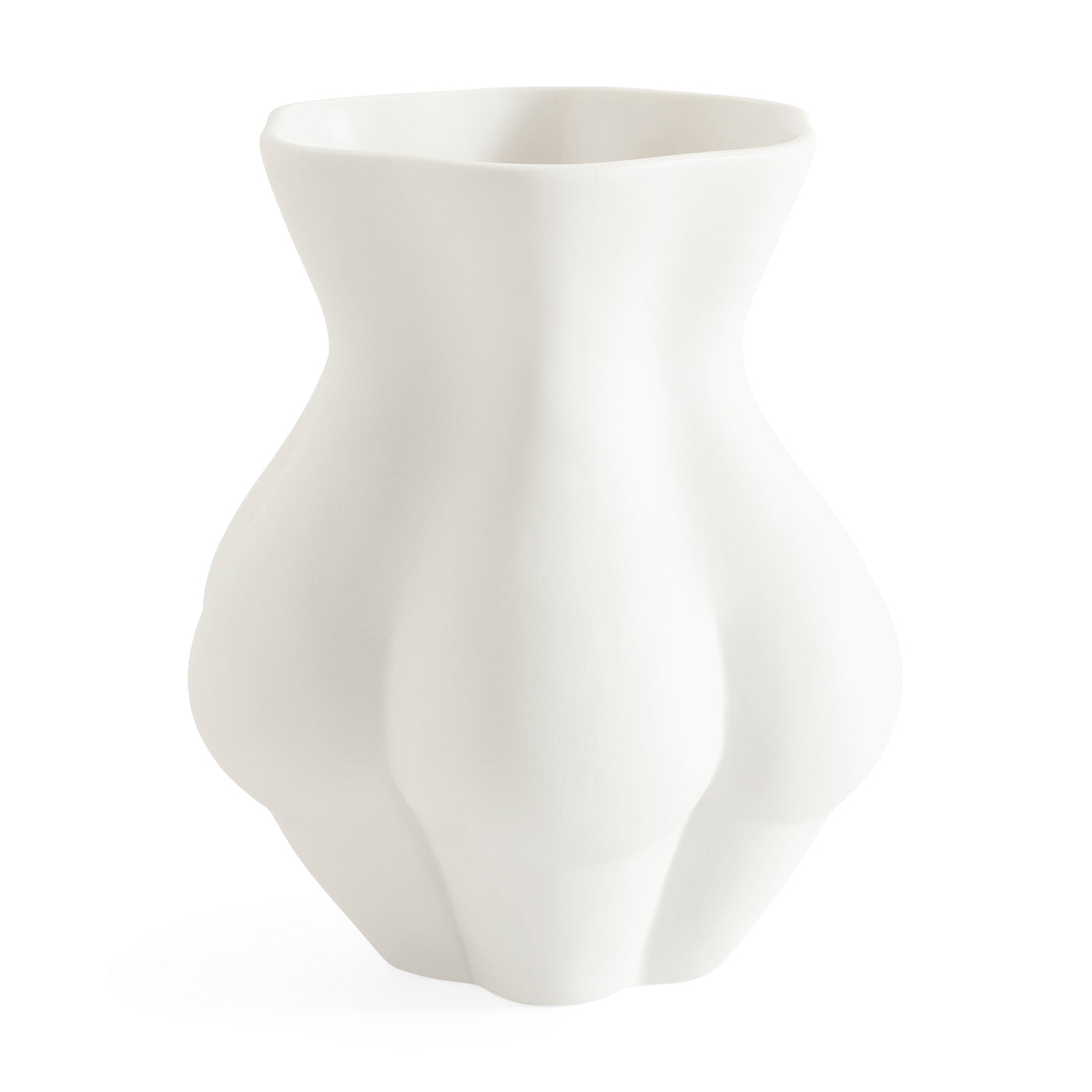Jonathan Adler Vase Kiki´s Derriere | Mattweiß