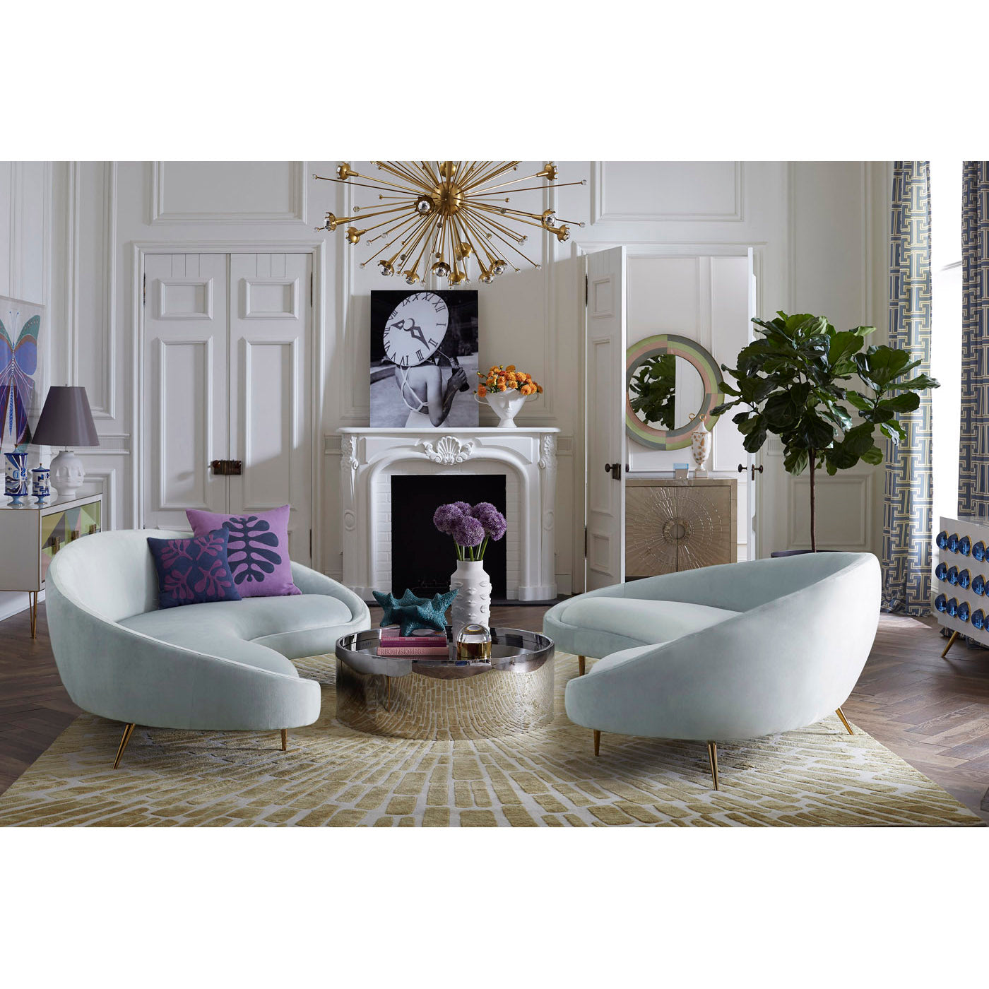 Jonathan Adler Vase Muse Gala Giant | Mattweiß