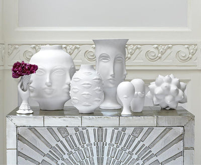 Jonathan Adler Vase Muse Gala | Mattweiß