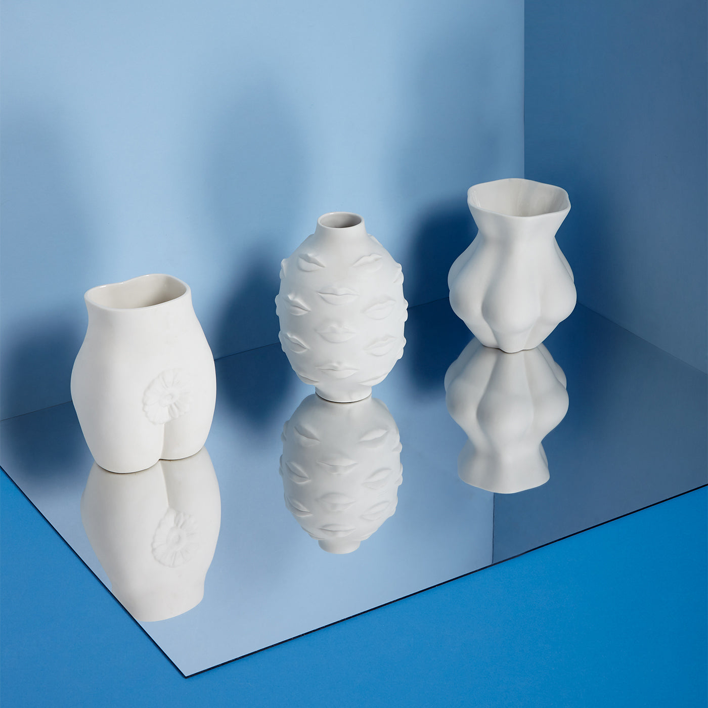Jonathan Adler Vase Muse Gala | Mattweiß