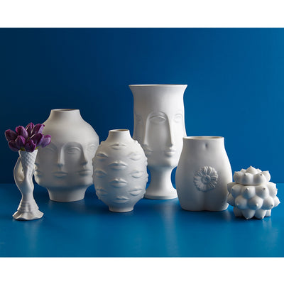 Jonathan Adler Vase Muse Gala | Mattweiß