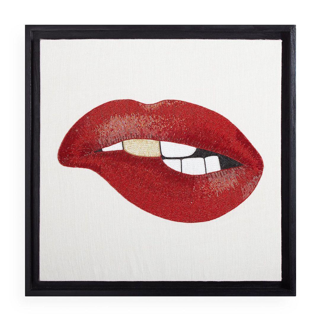 Jonathan Adler Wandbild Bitten Beaded Wall Art | 61x61 cm