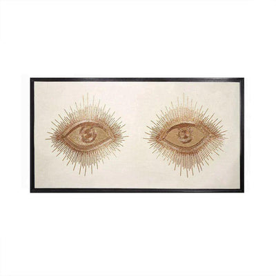 Jonathan Adler Wandbild Eyes Beaded Wall Art | 132x63,5 cm