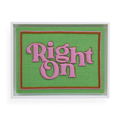 Jonathan Adler Wandbild Right on Beaded Wall Art