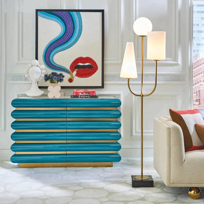 Jonathan Adler Wandbild Smolder Beaded Wall Art | 87x100 cm