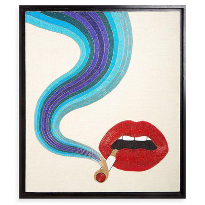 Jonathan Adler Wandbild Smolder Beaded Wall Art | 87x100 cm