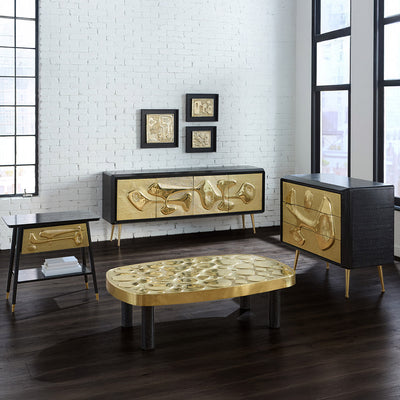 Jonathan Adler Wanddeko Brass Art Reform