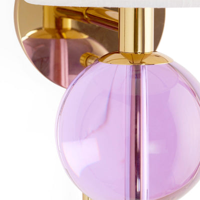 Jonathan Adler Wandlampe Belvedere | Lila