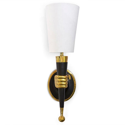 Jonathan Adler Wandlampe Brass Hand Scone | Rechts