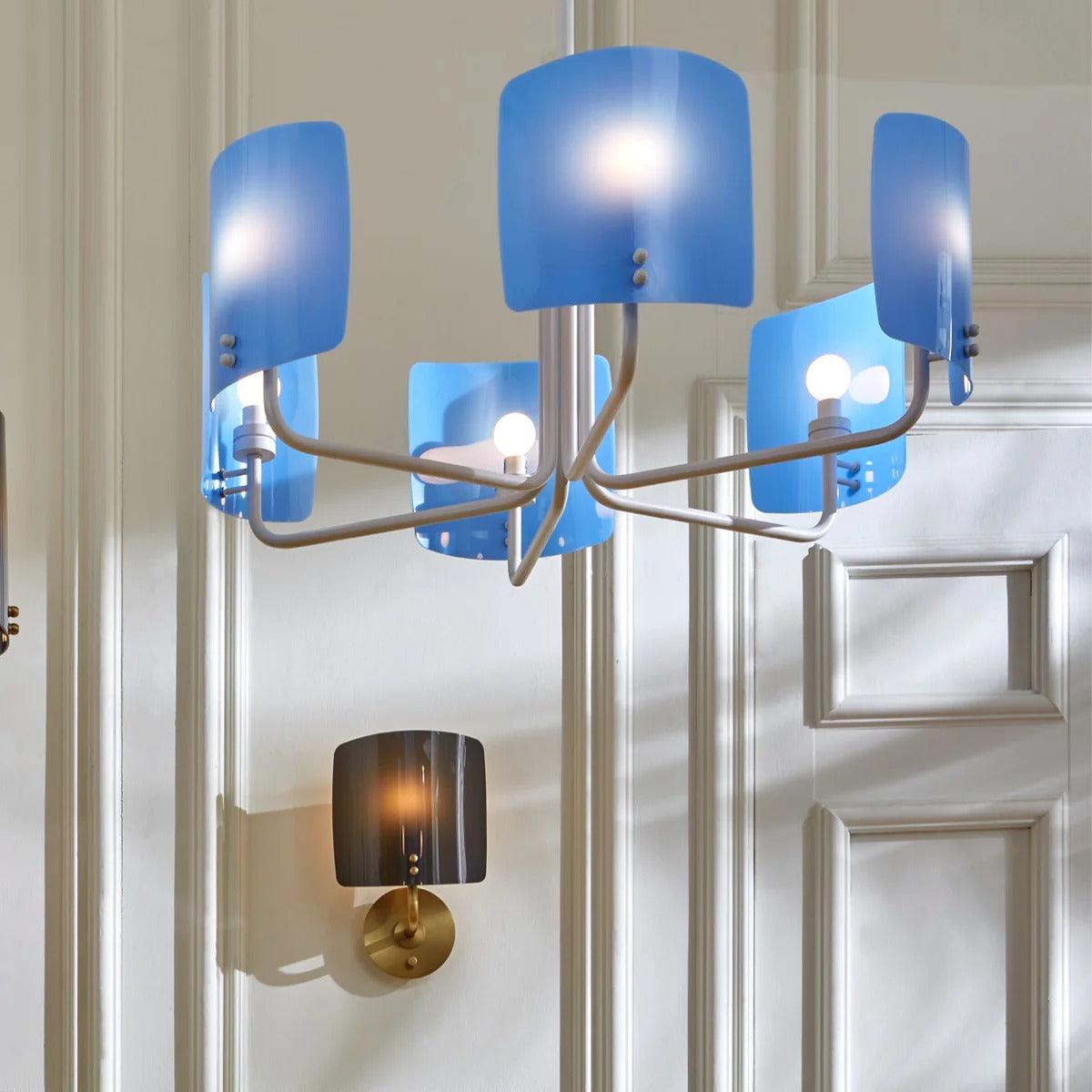 Jonathan Adler Wandlampe Polly | Smoke
