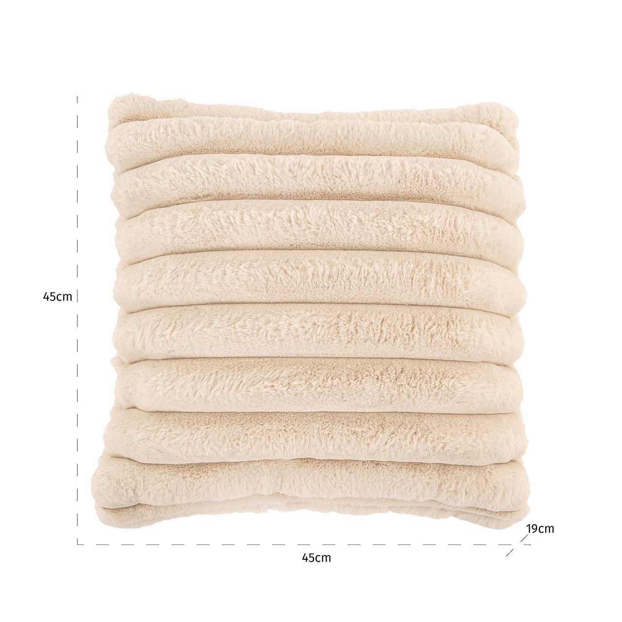 Richmond Interiors Fake Fur Kissen Sira