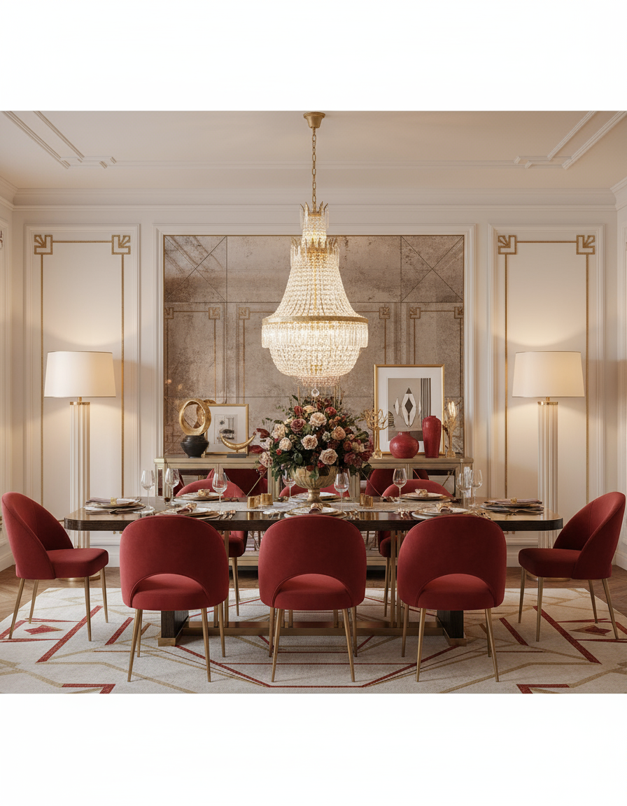 Abhika Crystal Chandelier Chandelier Louis | H 146 cm