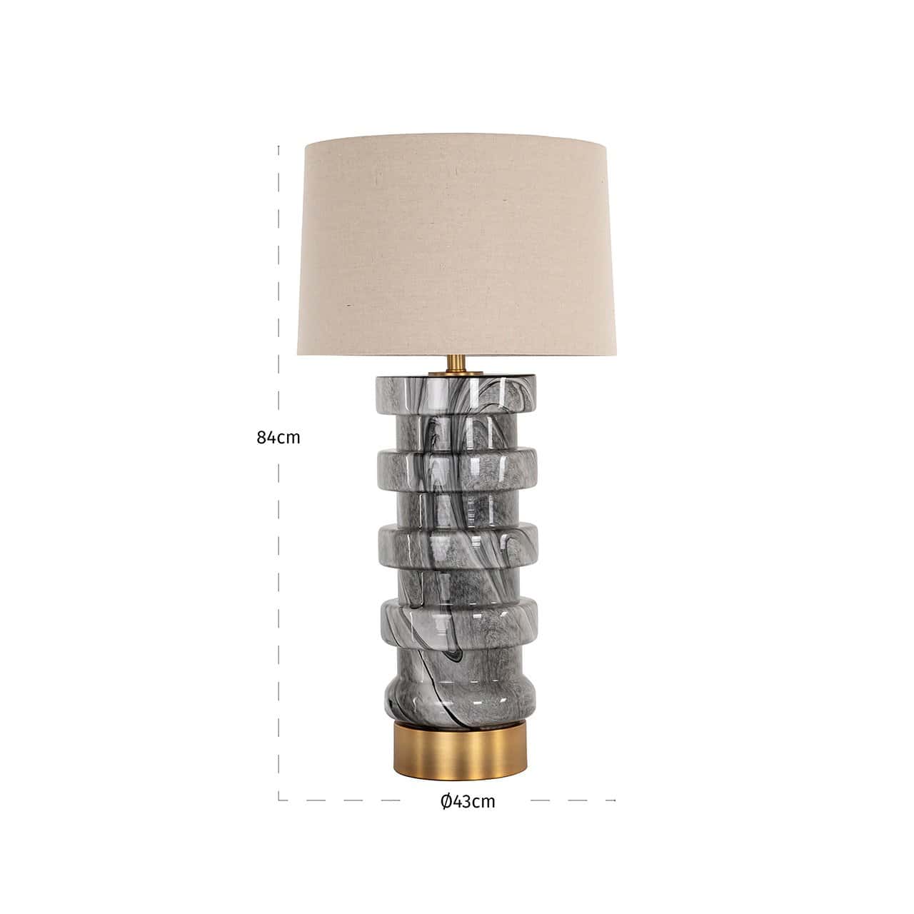 Richmond Interiors Tischlampe Jaylee