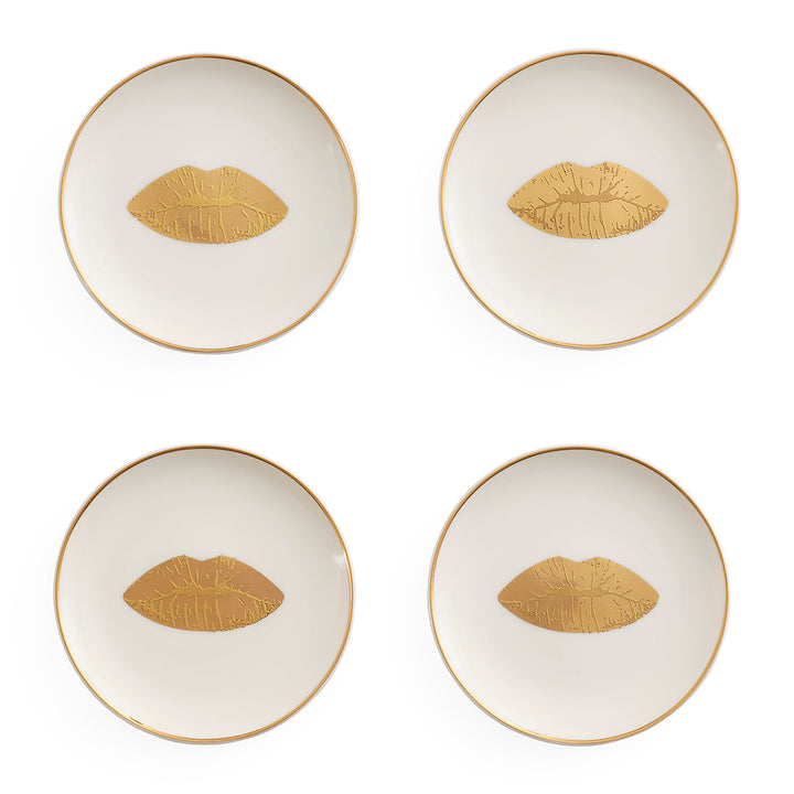 Jonathan Adler Lips Coasters | 4-piece set