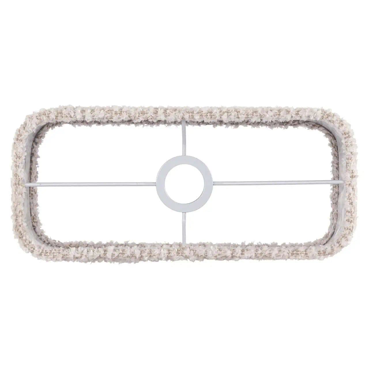 Richmond Interiors rechteckiger Lampenschirm Marly cream | 35x15 cm