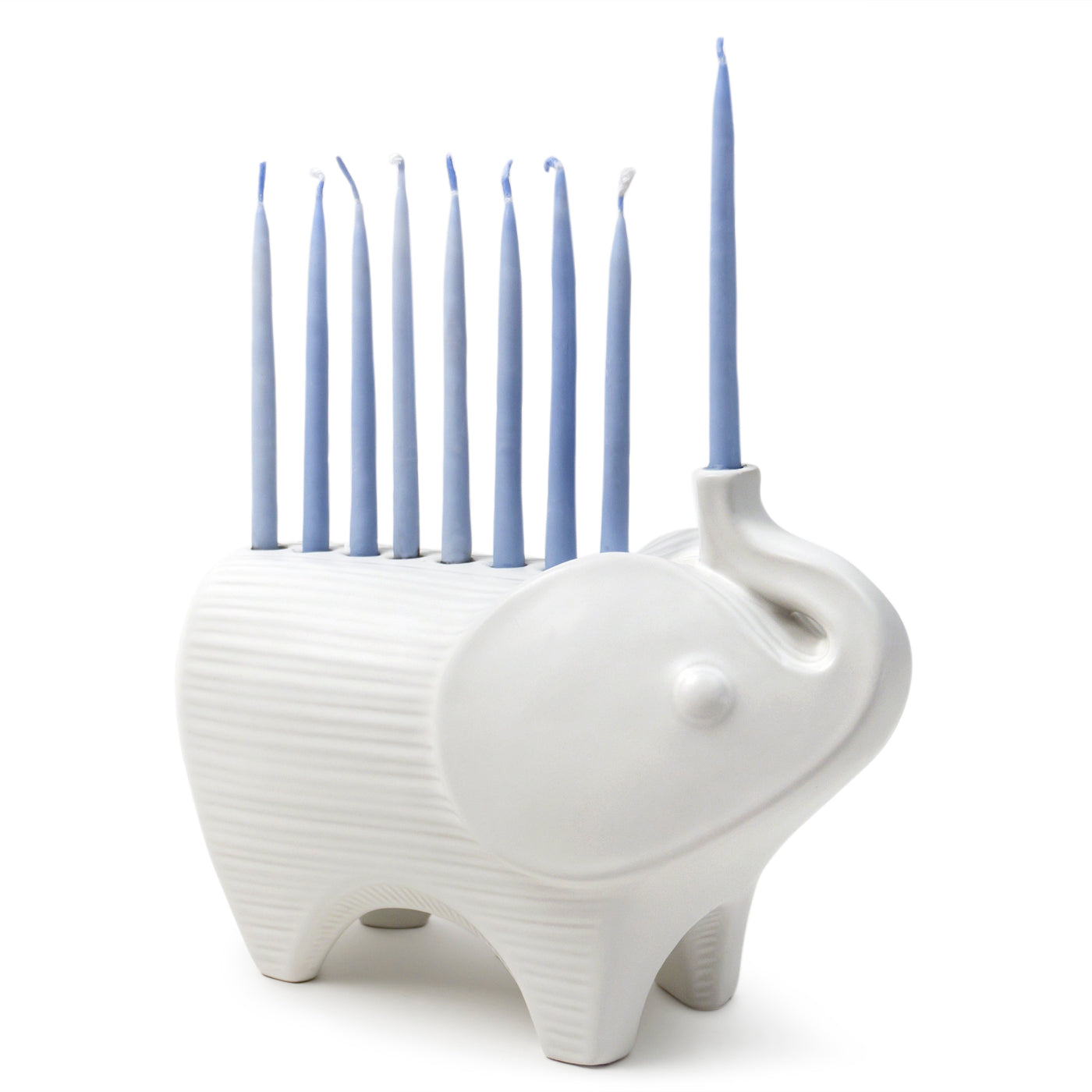 Jonathan Adler Menorah Kerzenständer Elephant aus Keramik