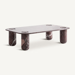 Vical Table Basse Rectangulaire En Marbre Bourg | Bordeaux