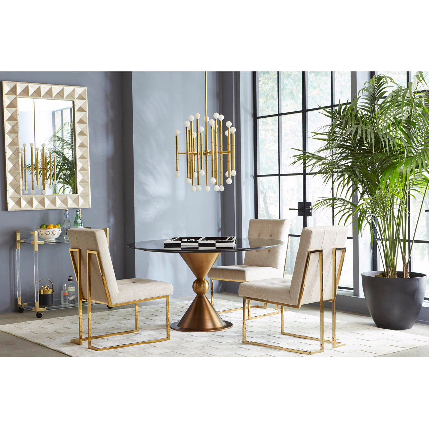 Jonathan Adler 30-flammiger Chandelier Deckenleuchter Meurice | Gold