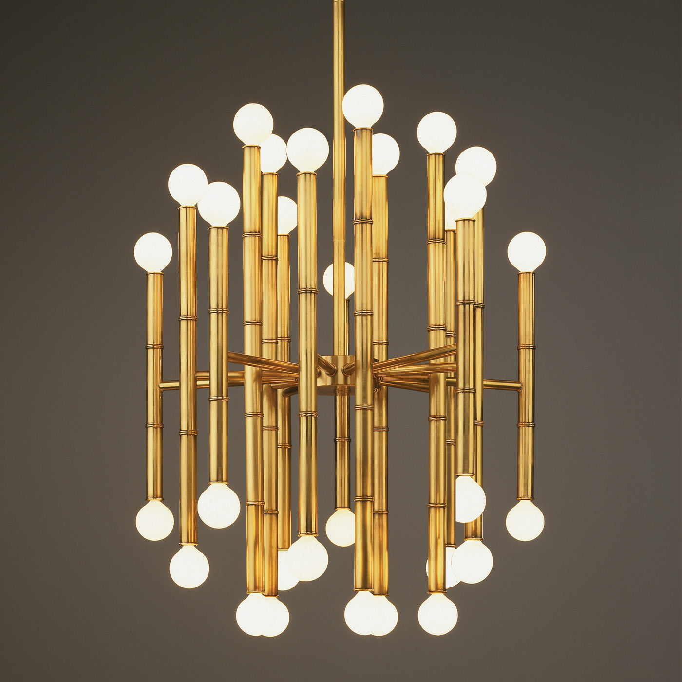 Jonathan Adler 30-flammiger Chandelier Deckenleuchter Meurice | Gold