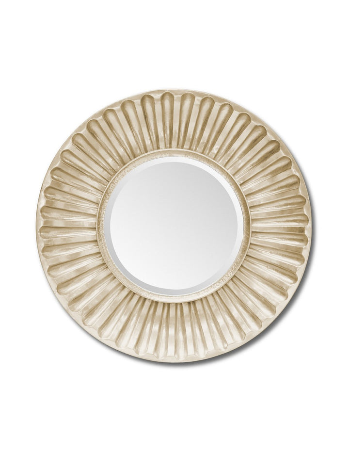 Abhika Round Wall Mirror Jupiter Gold | ø 98 cm
