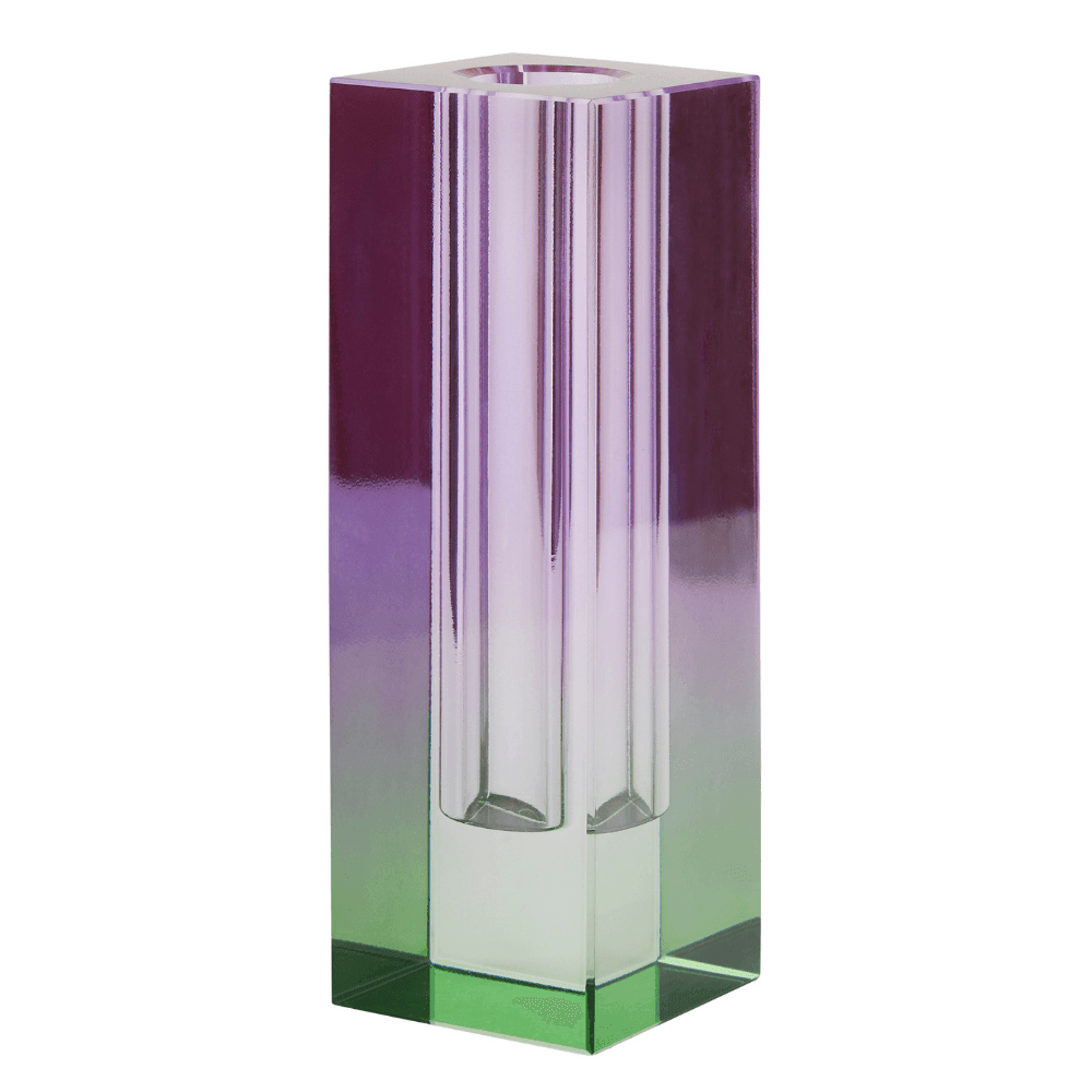 Miss Étoile - Vase aus schwerem Kristallglas | Purple - Codeso Living