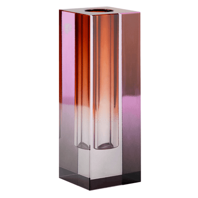 Miss Étoile - Vase aus schwerem Kristallglas | Pink - Codeso Living