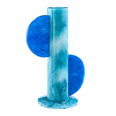 Jonathan Adler Vase Como Cylinder | Blau