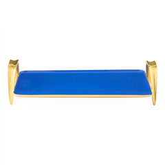 Jonathan Adler Servier- und Dekotablett Oscar | Blau