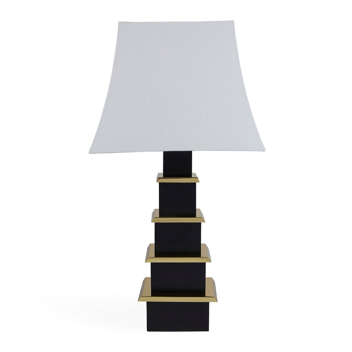 Jonathan Adler Lampe De Table Pagoda | Noir