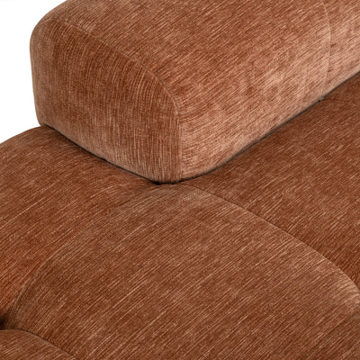Richmond Interiors Modulares Ecksofa Paloma mit Lounge links | Mocha Mousse