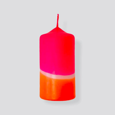 Pink Stories - Dip Dye Neon Kerze "Pink Unicorn" - Codeso Living