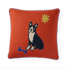 Jonathan Adler Kissen Playa Frenchie | 40x40 cm