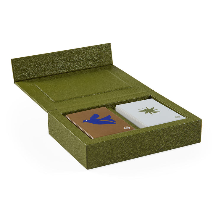Jonathan Adler Leder-Kartenspiel Playa
