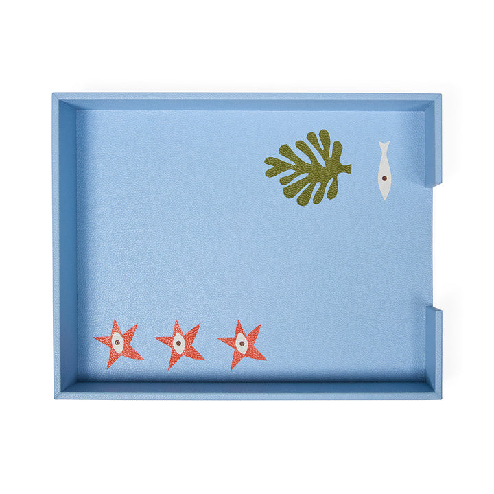 Jonathan Adler Leder-Briefablage Playa