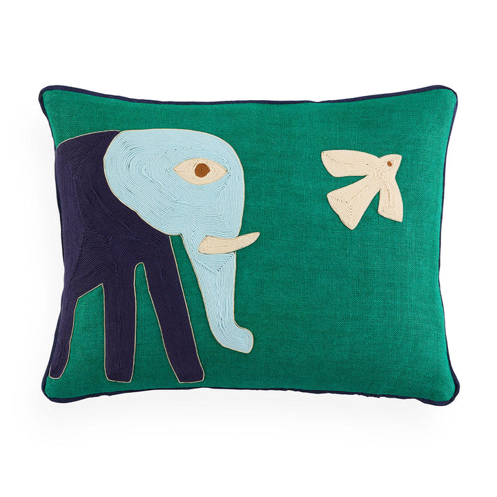 Jonathan Adler Kissen Playa Elephant | 40x30 cm