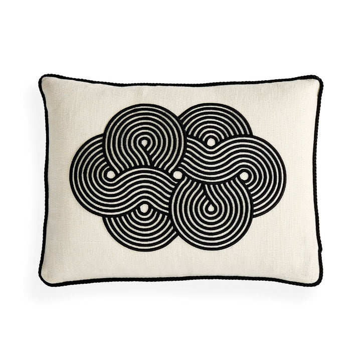 Pompidou B&W Cloud Cushion