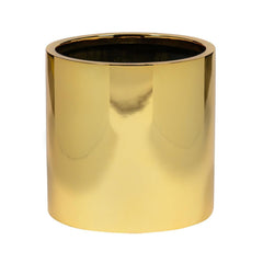 Pottery Pots Pflanztopf Puk | Platinum Gold | Ø 25 cm