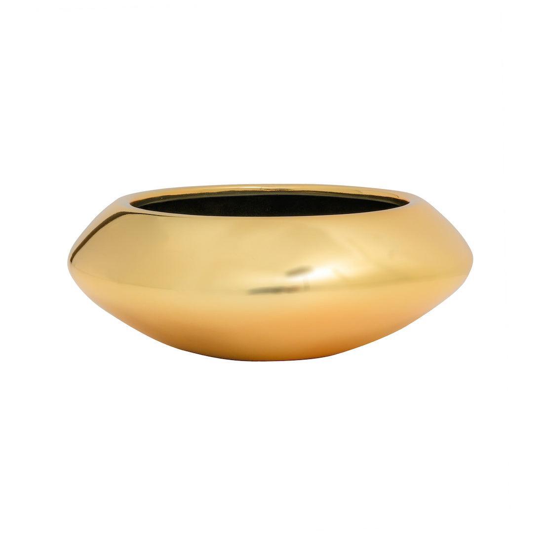 Pottery Pots - Pflanzschale Tara | Platinum Gold | Ø 30 cm - Codeso Living