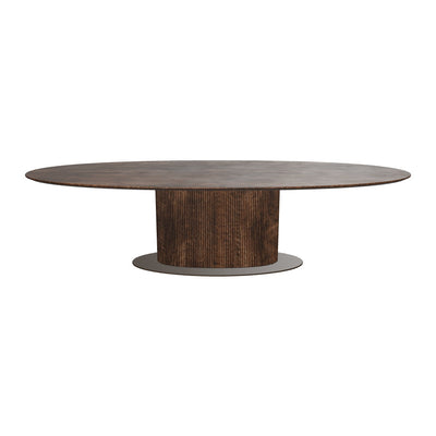 Richmond Interiors Luxor oval dining table | 300x120 cm